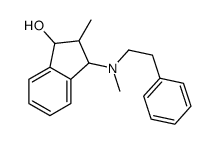 2-methyl-3-[methyl(2-phenylethyl)amino]-2,3-dihydro-1H-inden-1-ol Structure