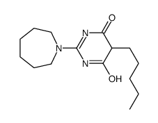 2-(azepan-1-yl)-5-pentyl-1H-pyrimidine-4,6-dione Structure