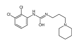 1-(2,3-dichlorophenyl)-3-(3-piperidin-1-ylpropyl)urea结构式