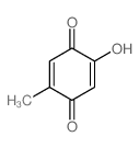 2,5-Cyclohexadiene-1,4-dione,2-hydroxy-5-methyl- Structure