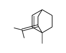 4-methyl-5-propan-2-ylidenebicyclo[2.2.2]oct-2-ene结构式