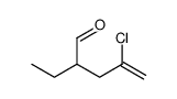 4-chloro-2-ethylpent-4-enal结构式