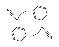 1,12-dicyano[3.3]metacyclophane结构式