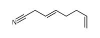 octa-3,7-dienenitrile Structure