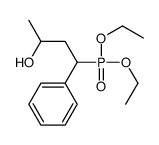 4-diethoxyphosphoryl-4-phenylbutan-2-ol Structure