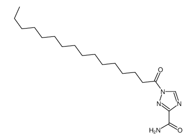 1-hexadecanoyl-1,2,4-triazole-3-carboxamide Structure