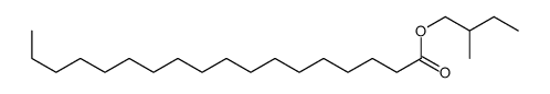 Octadecanoic acid, 2-Methylbutyl ester结构式