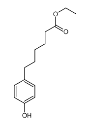 ethyl 6-(4-hydroxyphenyl)hexanoate Structure