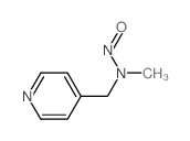 N-methyl-N-(pyridin-4-ylmethyl)nitrous amide Structure