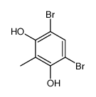 4,6-Dibromo-2-methylresorcinol结构式