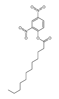 (2,4-dinitrophenyl) dodecanoate结构式