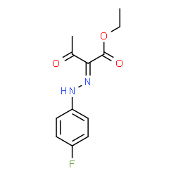 Butanoic acid, 2-[(4-fluorophenyl)hydrazono]-3-oxo-, ethyl ester (9CI) picture