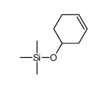 cyclohex-3-en-1-yloxy(trimethyl)silane结构式