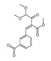 METHYL-4,4-DIMETHOXY-2-(3-NITROBENZYLIDENE)-ACETOACETATE picture