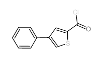 4-Phenylthiophene-2-carbonyl chloride结构式