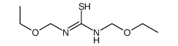 1,3-bis(ethoxymethyl)thiourea结构式