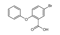 5-bromo-2-phenoxy-benzoic acid Structure