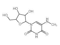 Uridine,5-(methylamino)- (9CI)结构式