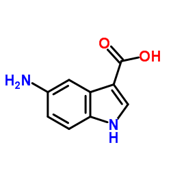 5-氨基-1H-吲唑-3-羧酸结构式