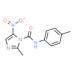 1H-Imidazole-1-carboxamide,2-methyl-N-(4-methylphenyl)-5-nitro-(9CI)结构式