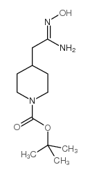 4-(羟基亚氨基)哌啶-1-羧酸叔丁酯结构式