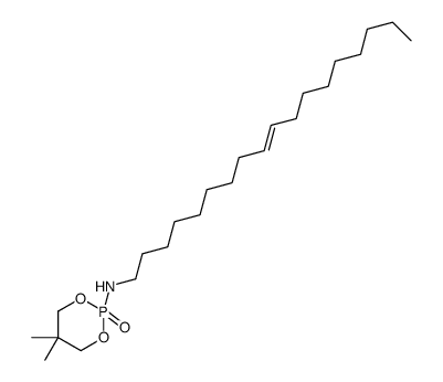 5,5-Dimethyl-N-[(Z)-9-octadecenyl]-1,3,2-dioxaphosphorinan-2-amine2-oxide Structure