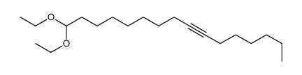 16,16-Diethoxy-7-hexadecyne structure