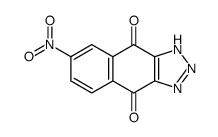 6-nitro-2H-benzo[f]benzotriazole-4,9-dione Structure