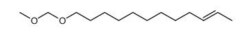 (E)-12-methoxymethoxydodec-2-ene结构式