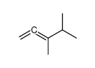 3,4-dimethyl-penta-1,2-diene结构式
