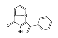 3-phenyl-1H-pyrrolo[2,3-b]pyrrolizin-8-one结构式