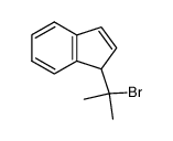 1-(2-bromo-2-propyl)indene结构式