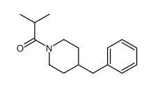 1-(2-Methylpropionyl)-4-benzylpiperidine结构式