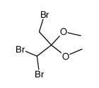 1,1,3-Tribromoacetone Dimethyl Ketal Structure