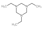1,3,5-triethyl-1,3,5-triazinane structure