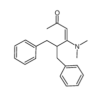 (E)-5-benzyl-4-(dimethylamino)-6-phenylhex-3-en-2-one Structure