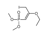 1-dimethoxyphosphoryl-2-ethoxy-3-iodoprop-1-ene结构式