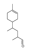 alpha,gamma,4-trimethylcyclohex-3-ene-1-butyraldehyde structure