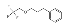 (3-(2,2,2-trifluoroethoxy)propyl)benzene结构式