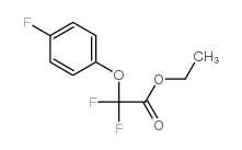 Difluoro-(4-fluoro-phenoxy)-acetic acid ethyl ester结构式