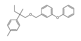 1-methyl-4-[2-methyl-1-[(3-phenoxyphenyl)methoxy]butan-2-yl]benzene Structure