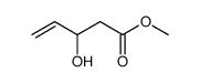 3-hydroxypent-4-enoic acid methyl ester Structure