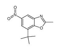 7-tert-Butyl-2-methyl-5-nitrobenzoxazol Structure