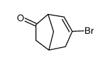 3-bromobicyclo[3.2.1]oct-2-en-7-one结构式