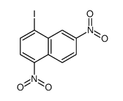 4-iodo-1,6-dinitronaphthalene结构式