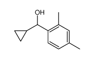 alpha-cyclopropyl-2,4-dimethylbenzyl alcohol结构式