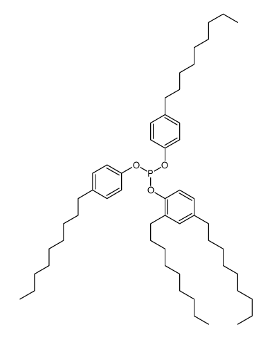 2,4-dinonylphenyl bis(4-nonylphenyl) phosphite结构式