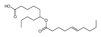 6-(5(6)-decenoyl oxy) decanoic acid结构式