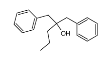 2-hydroxy-1-phenyl-2-benzyl-pentane Structure