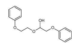 2-phenoxy-1-(2-phenoxyethoxy)ethanol structure
